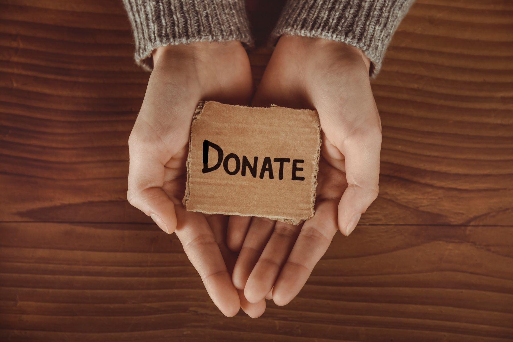 donate when you declutter