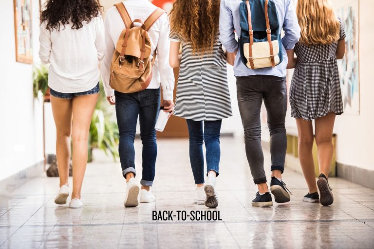 Teenagers go back-to-school