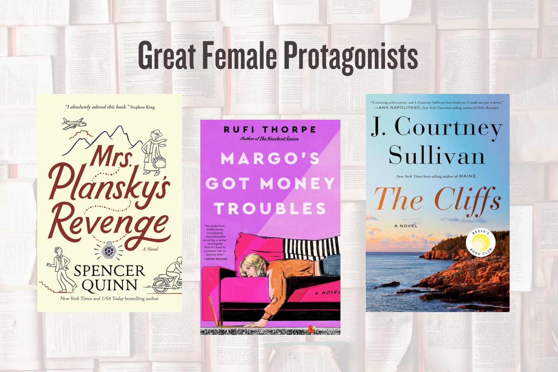 My favorite books - female protagonists