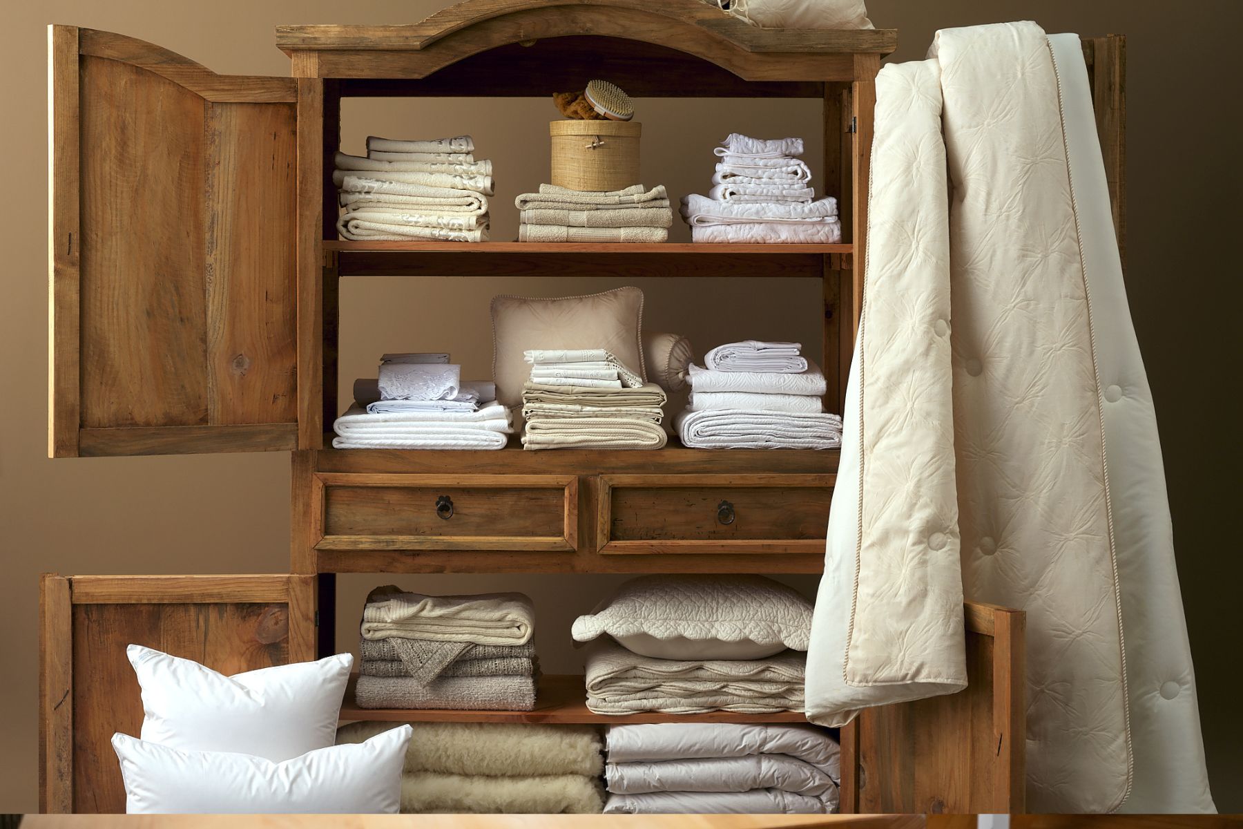 Linen closets are tricky